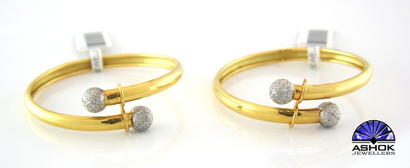 Yellow Gold Baby Bangle