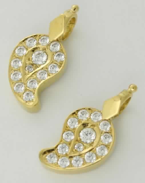 Crystal Studded Thali Leaves AJ19