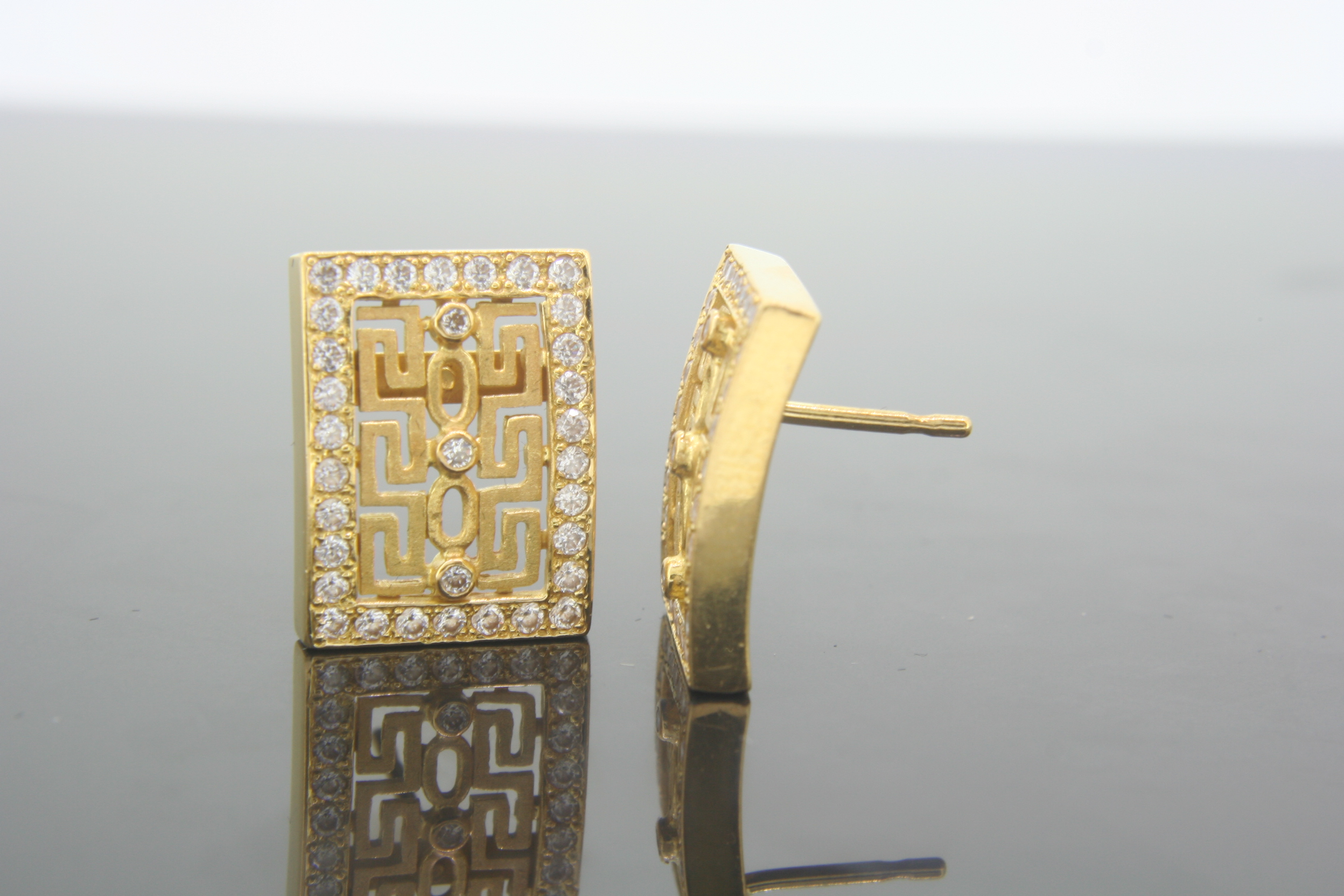 Greek Dress Earrings - Image 2