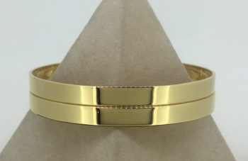 Yellow Gold Bangles GB002