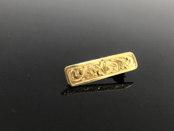 Yellow Gold Baby Pin