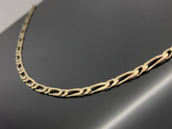 Yellow Gold Figaro Gents Neckchain