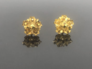 Yellow Gold Earrings GE002