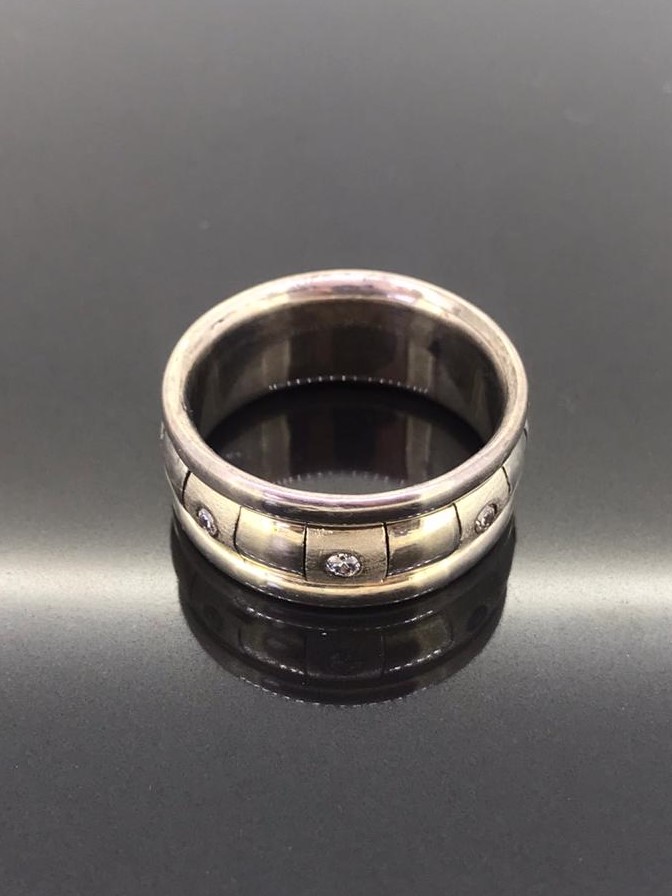 Sterling Silver Swivel Ring - Image 2