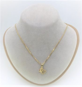 Ganesha Aum Pendant and Chain