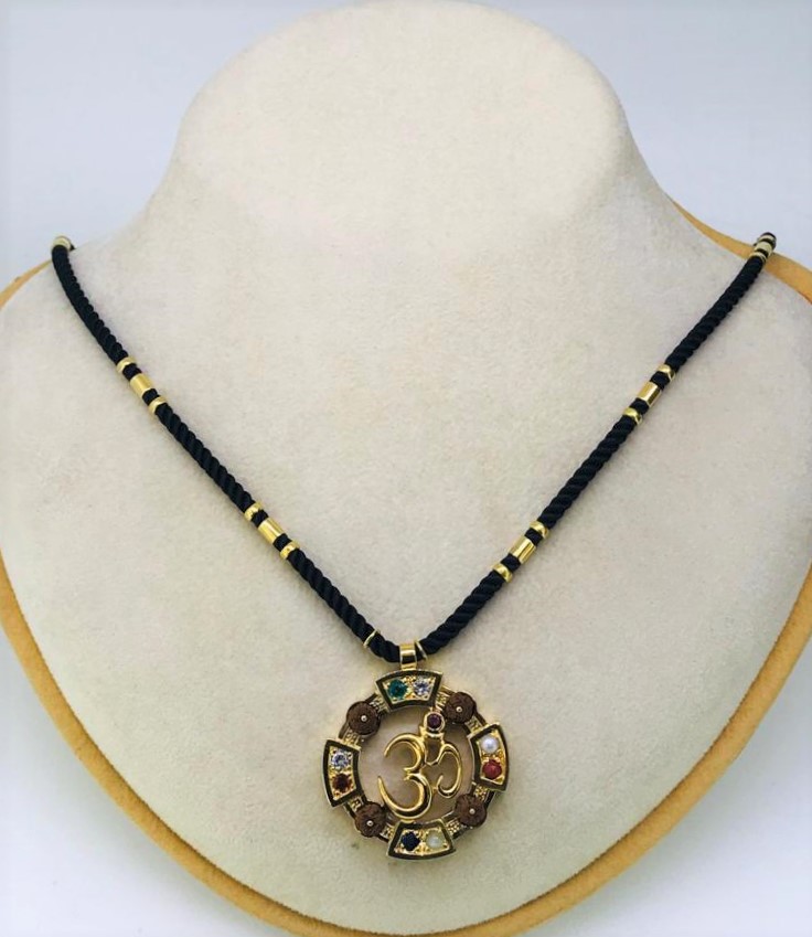 Black String Neck Chain