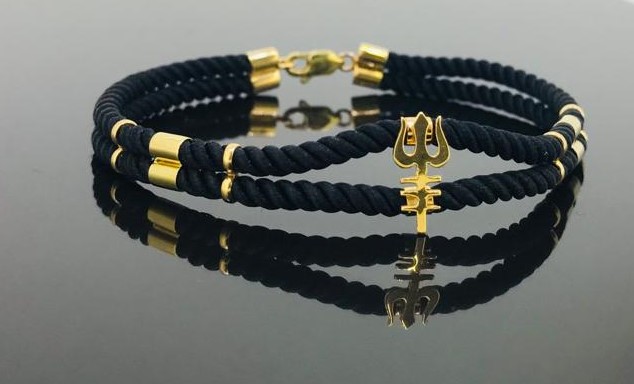 Black String Bracelet - Image 2