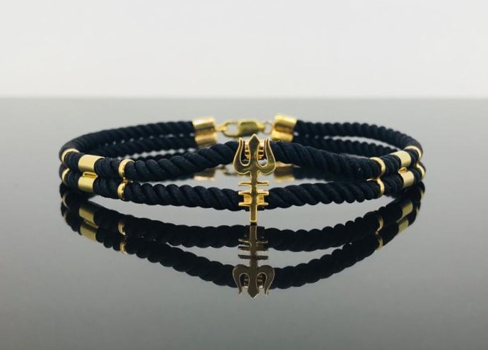 Black String Bracelet - Image 4
