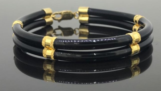 Black Cord Bracelet - Image 2