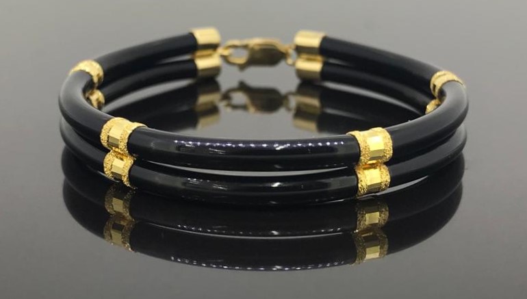 Black Cord Bracelet - Image 3
