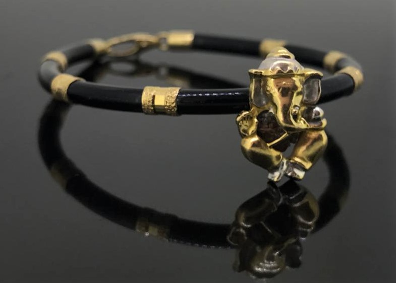 Black Cord Bracelet - Image 2