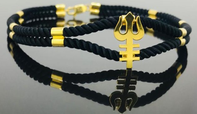 Black String Bracelet - Image 2